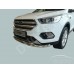 Ford Kuga с 2012-2019 защита переднего бампера двойная труба d60/d42 из нержавеющей стали