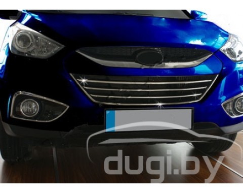 Накладки и окантовка на решетку радиатора HYUNDAI IX-35