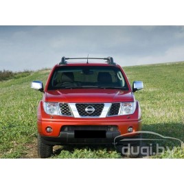 Накладки на зеркала (нерж.) для Nissan Pathfinder (2006-)