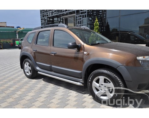 Пороги - трубы "Sport" для Duster.