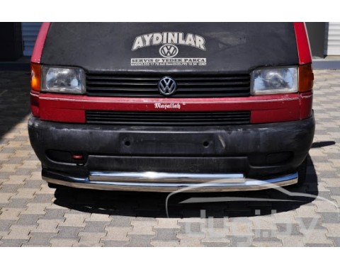 Передняя защита (труба двойная) для Multivan T4