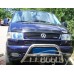 Передняя защита кенгурятник с надписью ''VOLKSWAGEN'' для Multivan T4