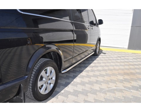 Пороги - трубы "Sport" для Volkswagen T6.