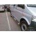 Пороги - трубы "Trump" для Volkswagen T5 (д.б.)