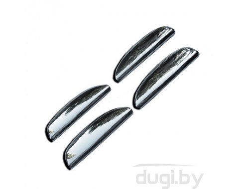 Хром накладки на дверные ручки  для Audi A4  (2004-2007)