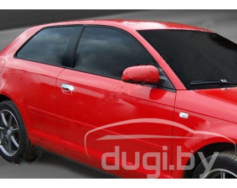 Хром накладки на дверные ручки  для Audi A3  (2-дверн.)