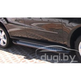 Боковые подножки "SAPPHIRE" для Audi Q5