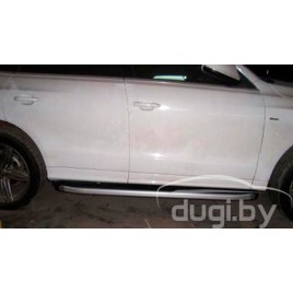 Боковые подножки "ALYANS" для Audi Q5