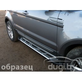Боковые подножки "SAPPHIRE-2" для Audi Q5