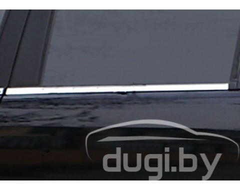 Нижние молдинги стекол (нерж.) VW TOUAREG (2010-)