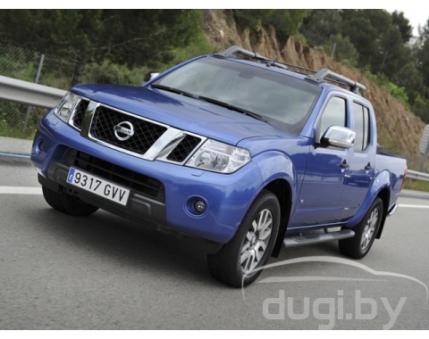 Накладки на зеркала (нерж.) NISSAN NAVARA (2006-)