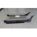 Защита порогов - площадка для BMW X3 (2003-2010).