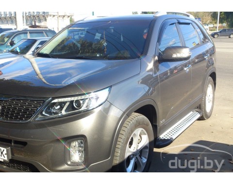 Подножки "Artemis" для Kia Sorento 2014-...