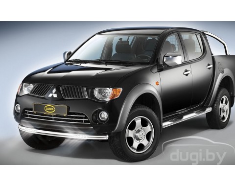 Одинарная труба "Cobra" с Led подсветкой для L200 Одинарная труба "Cobra" с Led подсветкой для L200