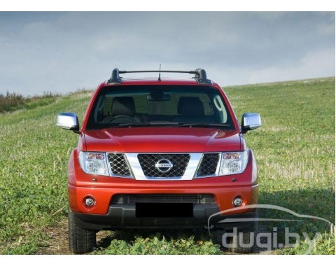 Накладки на зеркала (нерж.) для Nissan Pathfinder (2006-)
