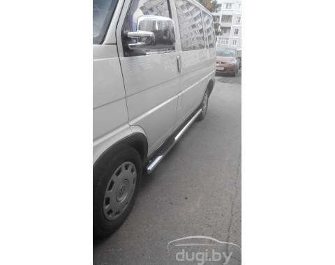 Пороги - трубы "Trump" для Volkswagen T4 (д.б.). Пороги - трубы "Trump" для Volkswagen T4 (д.б.).