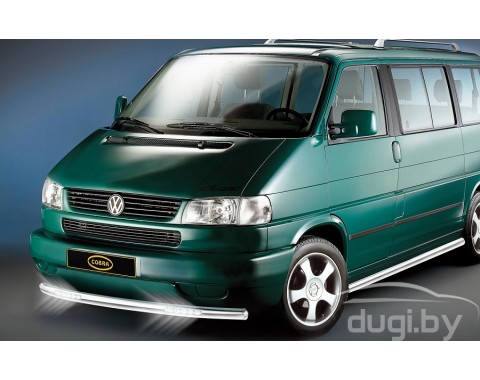 Одинарная труба "Cobra" с Led подсветкой для Volkswagen T4