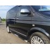 Пороги - трубы "Delux" для Volkswagen T5 (к.б.)